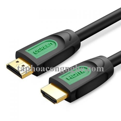 Ugreen 40472 3M màu Đen Cáp tín hiệu HDMI chuẩn 1.4 hỗ trợ phân giải 4K * 2K cáp dẹt HD101 30040472